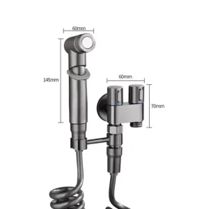 Bathroom Fresh Wall Mounted Faucet Spray Set